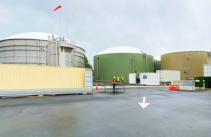 New Zealand | dự án nhà máy khí sinh học ecogas